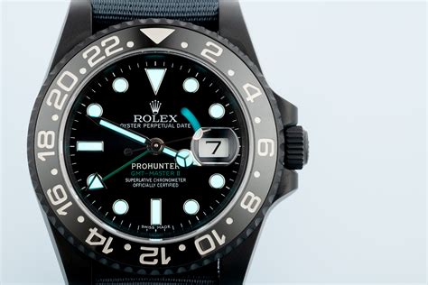 rolex gmt-master ii pro hunter dlc black ceramic|Gmt Master II gold.